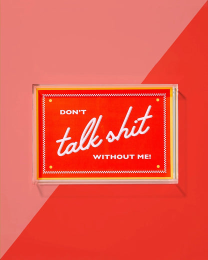 Snarky Red Tray - Small