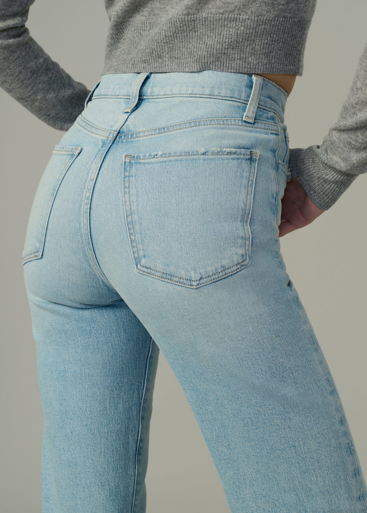 The Margot Crop Straight Leg