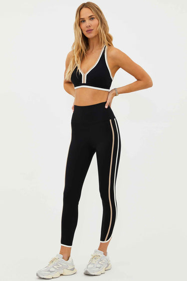 Nella Legging - Sandshell Colorblock