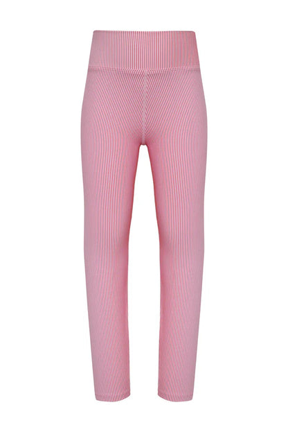 Little Peppa Legging Candy Cane Rib