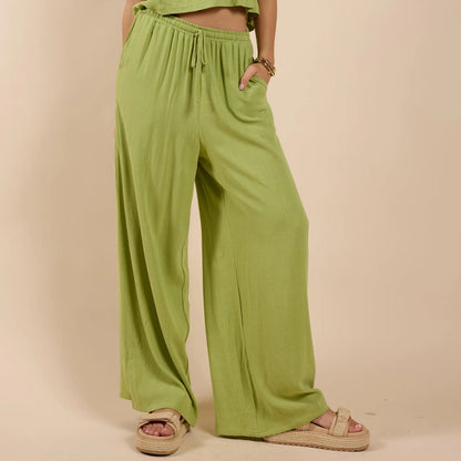 Sugarloaf Linen Tank & Pant Set