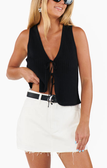 Time Out Tie Top