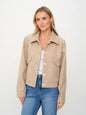 Katrina Herringbone Jacket, Camel