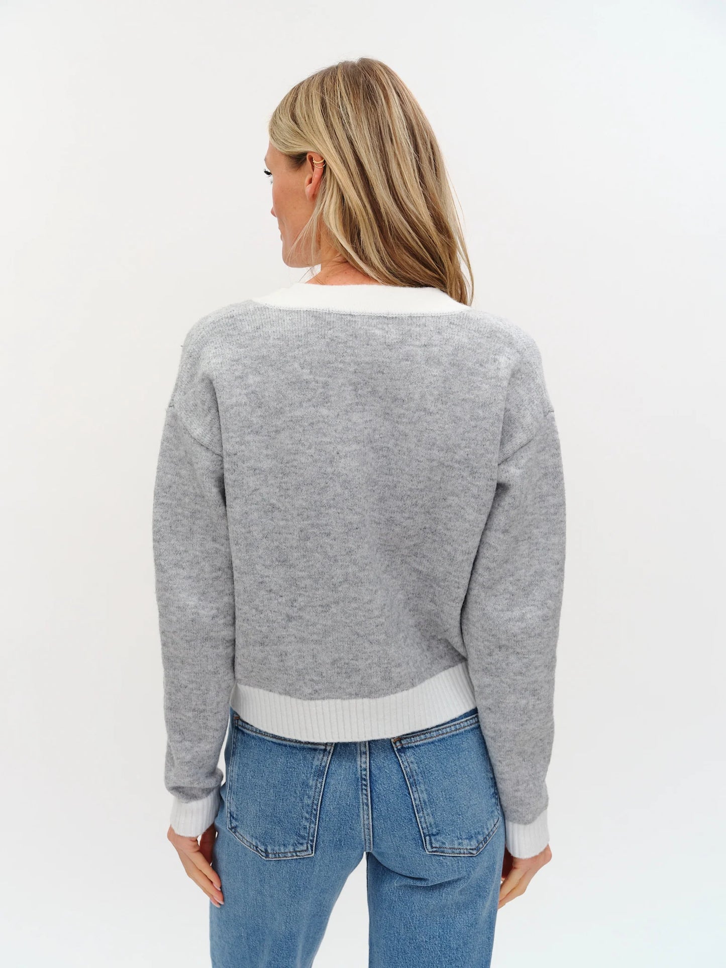 Libby Sweater, Heather Grey