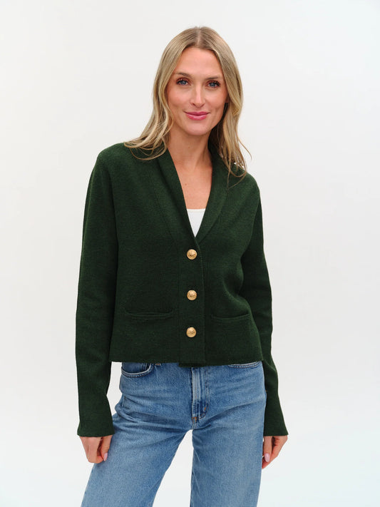 The Lynn Blazer, Olive