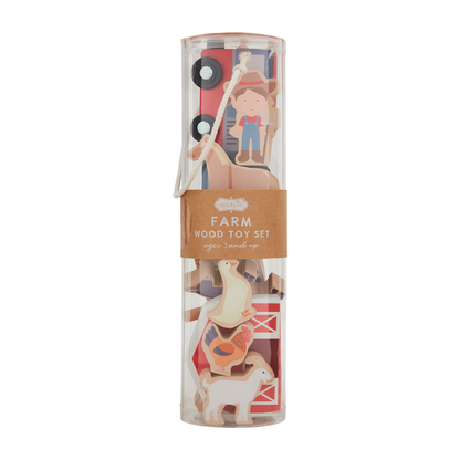 Animal Farm Wood Toy Set