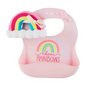 Rainbow Bib/Rattle Set
