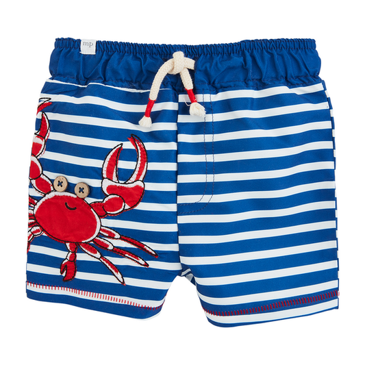 Boy's Crab Swim Trunks